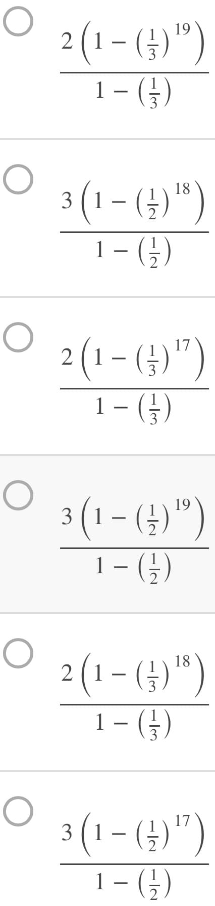 2(1- (4)")
1 – (;)
3 (1- (4)")
1 – ()
2(1- (})")
1 - (G)
3 (1- (4)")
1 – (})
3 (1 .
2 (1 - ()")
1- ()
3 (1- (4)")
1 – (;)
