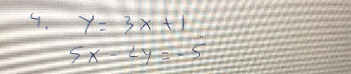 4. Y=3x t1
ラx-24ニ-5
