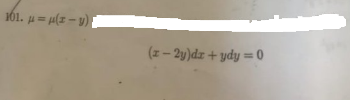 (z- 2y)dr+ ydy = 0
%3D
