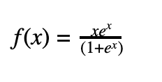 xet
f(x) =
(1+e*)
