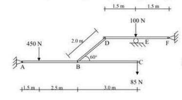 450 N
+1.5m 25m
2.0 m
B
360"
1.5m
3.0m
100 N
85 N
1.5 m