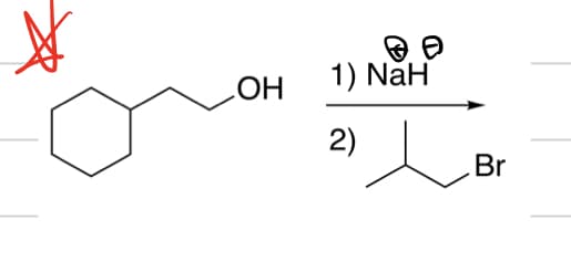 1) NăH
HO
2)
Br
