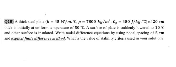 What is the value of stability criteria used in vour solution?
