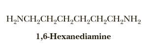 H,NCH,CH,CH,CH,CH,CH,NH,
1,6-Hexanediamine
