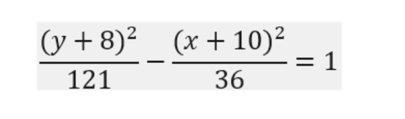 (y+8)²
121
(x+10)²
36
1