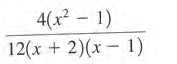 4(x² - 1)
12(x + 2)(x – 1)
