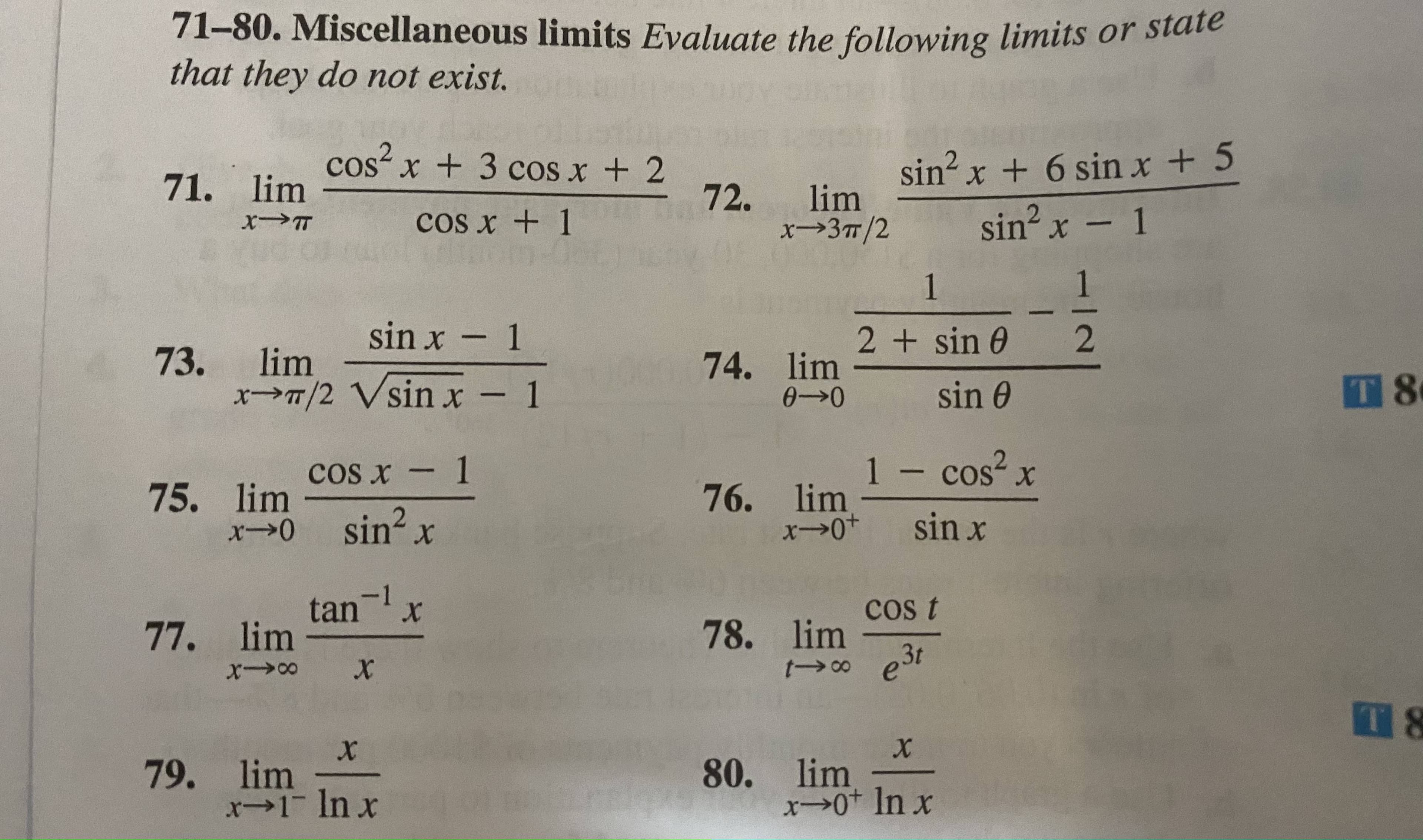 1
1
2 + sin 0
lim
sin 0
