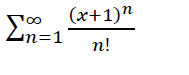 (х+1)"
Ln=1
8.
п!
