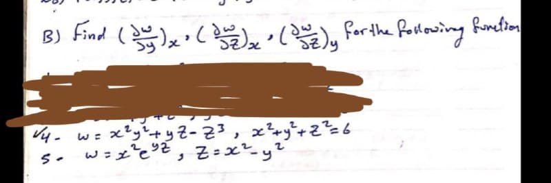 V4. w: xty+ y 2-23, xry+2=6
