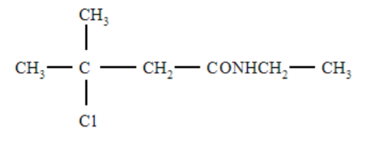 CH;
CH, — с — сн, — сONнсн, — сн,
Ci
3.
