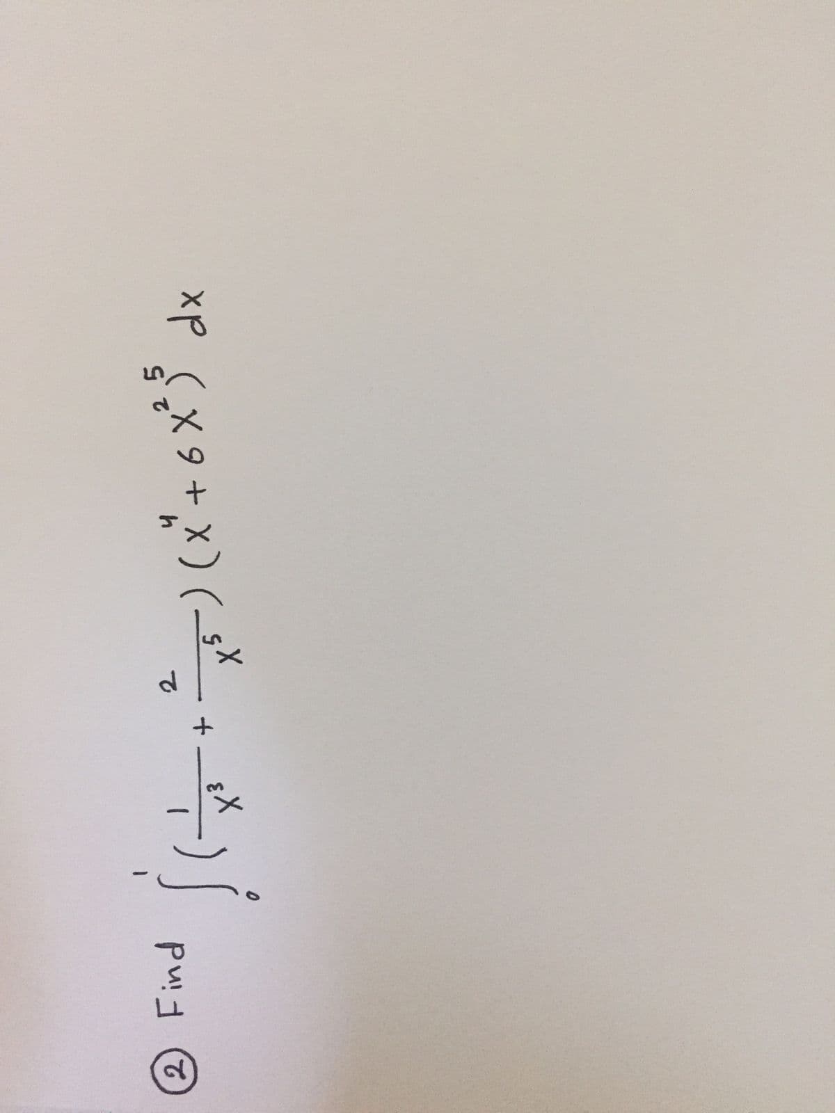 2 Find
2.
xp Cx9 + x)(-5^

