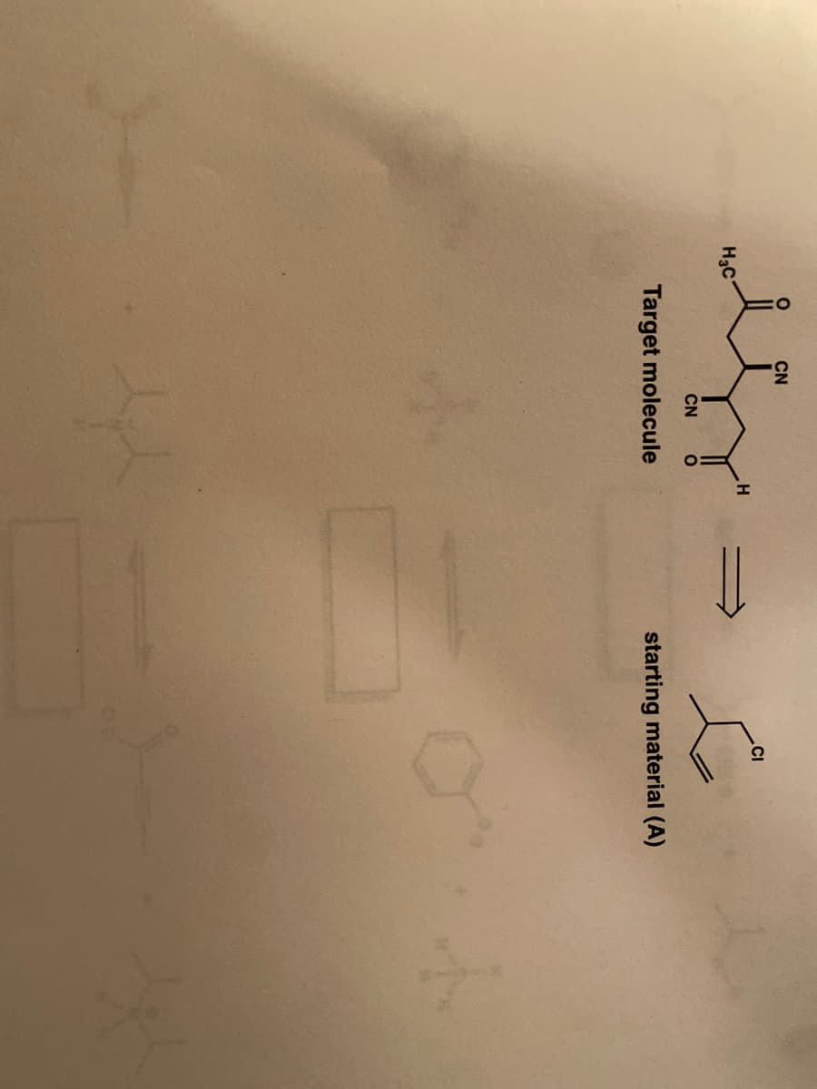 CN
.CI
H3C
CN
Target molecule
starting material (A)
