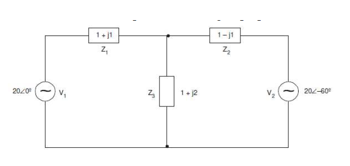1+ j1
1-j1
z,
2020
1+ j2
202-60°
V2
1)
