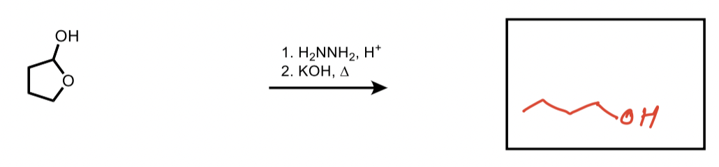 OH
1. H2NH2,
2. КОН, Д
-OH