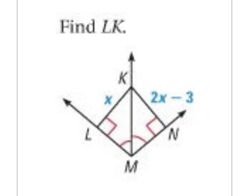 Find LK.
3 - א2
N.
