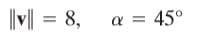 M = 8,
a = 45°
