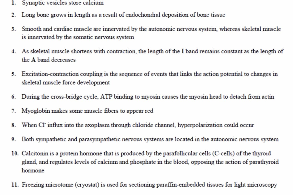 Synaptic vesicies store calcium
