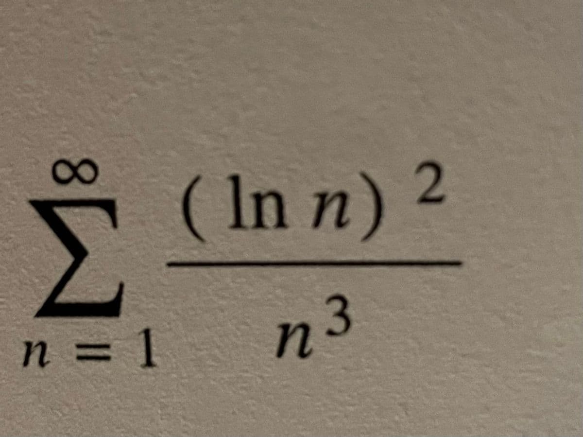 Σ
n = 1
( In n) 2
23