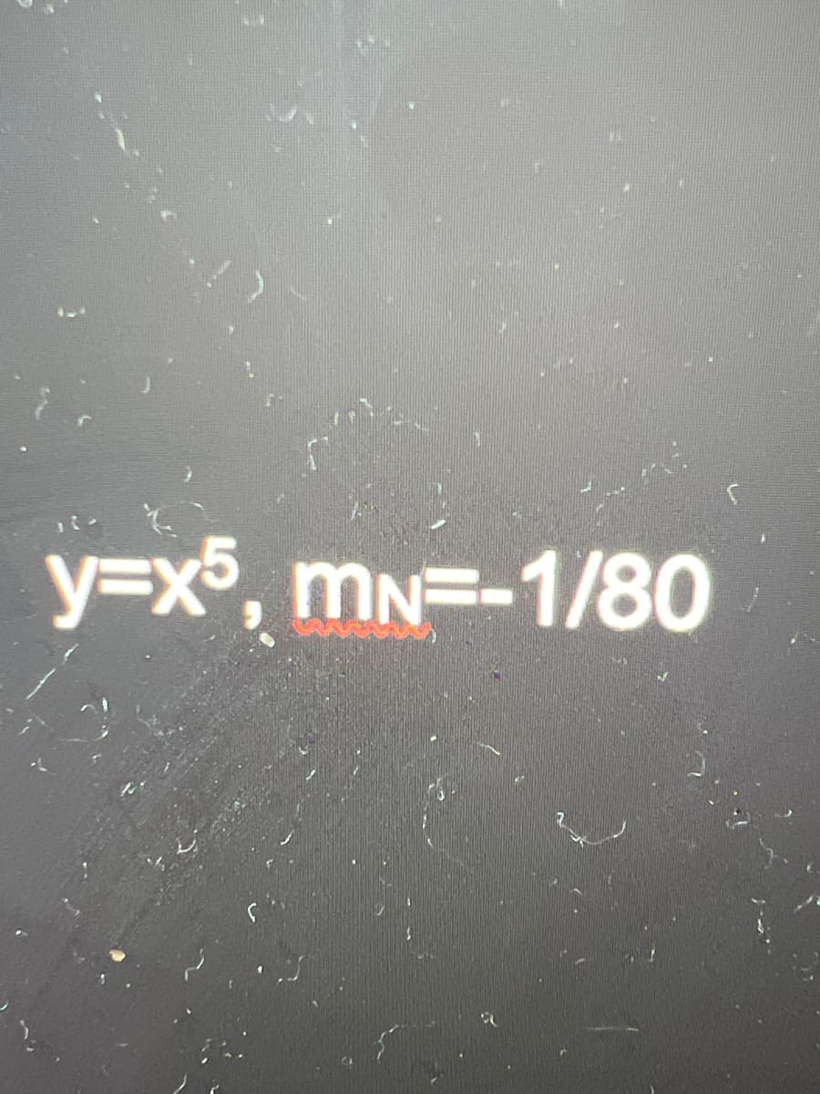 y=x5, mn=-1/80