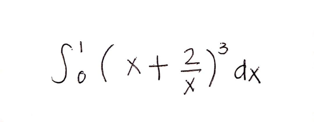 3
So ( x + ² =) ³ ax