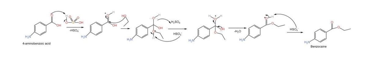 H₂N
ممممم
4-aminobenzoic acid
-HSO₁
H₂N
HSO
HSO
H₂N
HSO
H₂N
Benzocaine