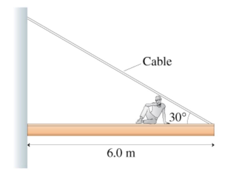 Cable
30°
6.0 m
