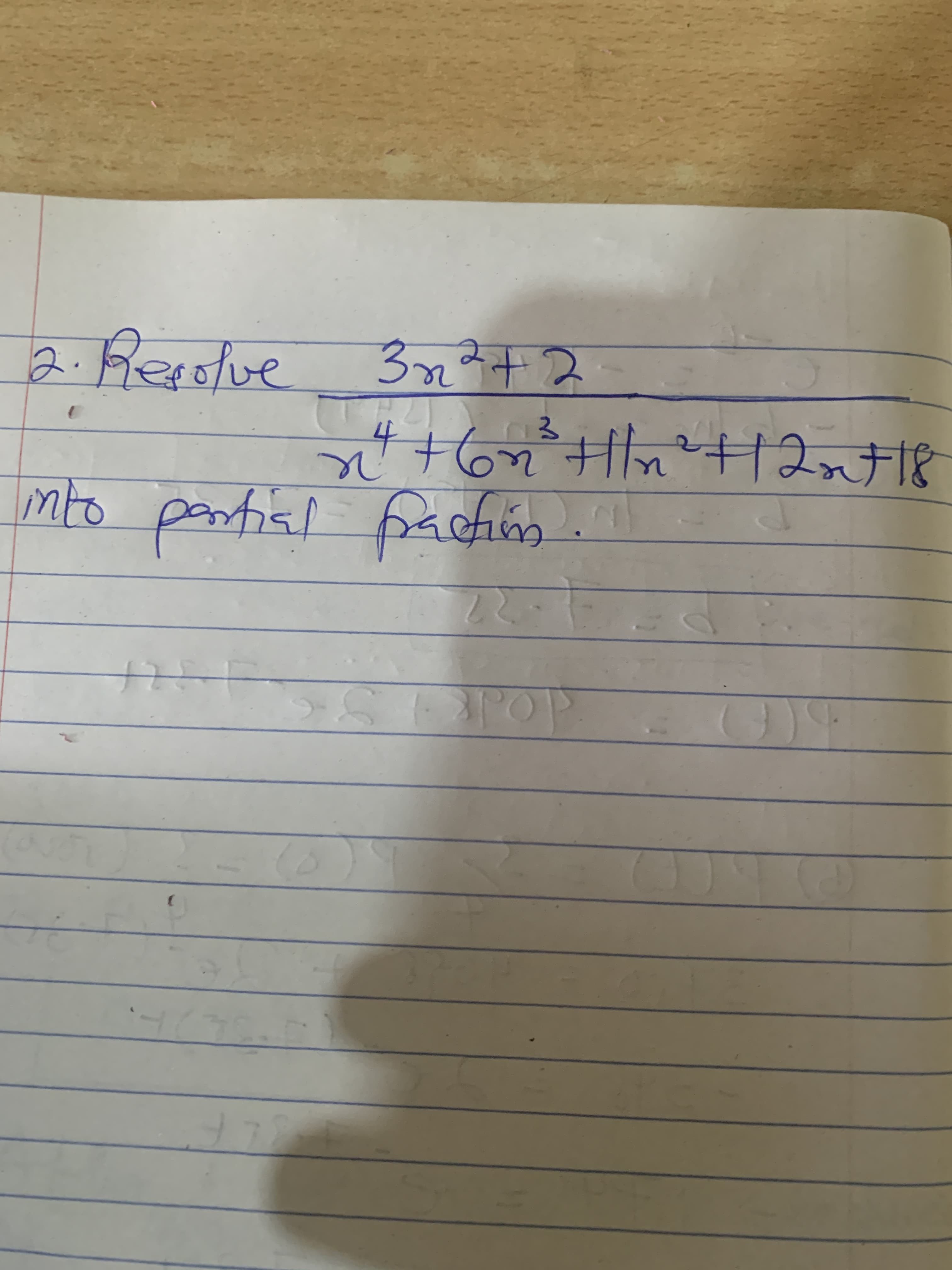 2.Rerolue 3n?+2
0/ve
4.
रेज्जी 8
nto pantial fracfin .
