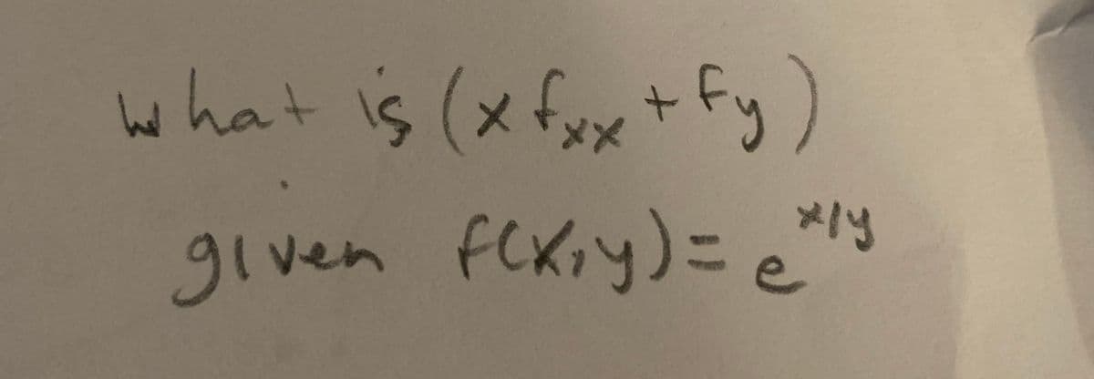 what is (x fyx + fy
given f(Kiy)="
