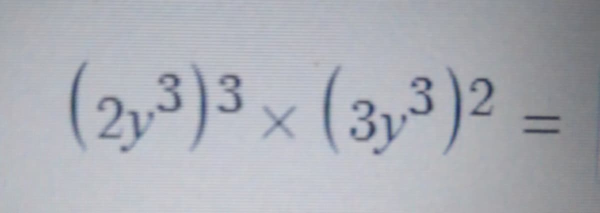 (23,³)3 × (3,3)² =
%3D
