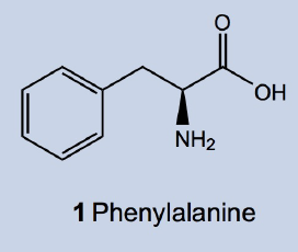NH2
1 Phenylalanine
