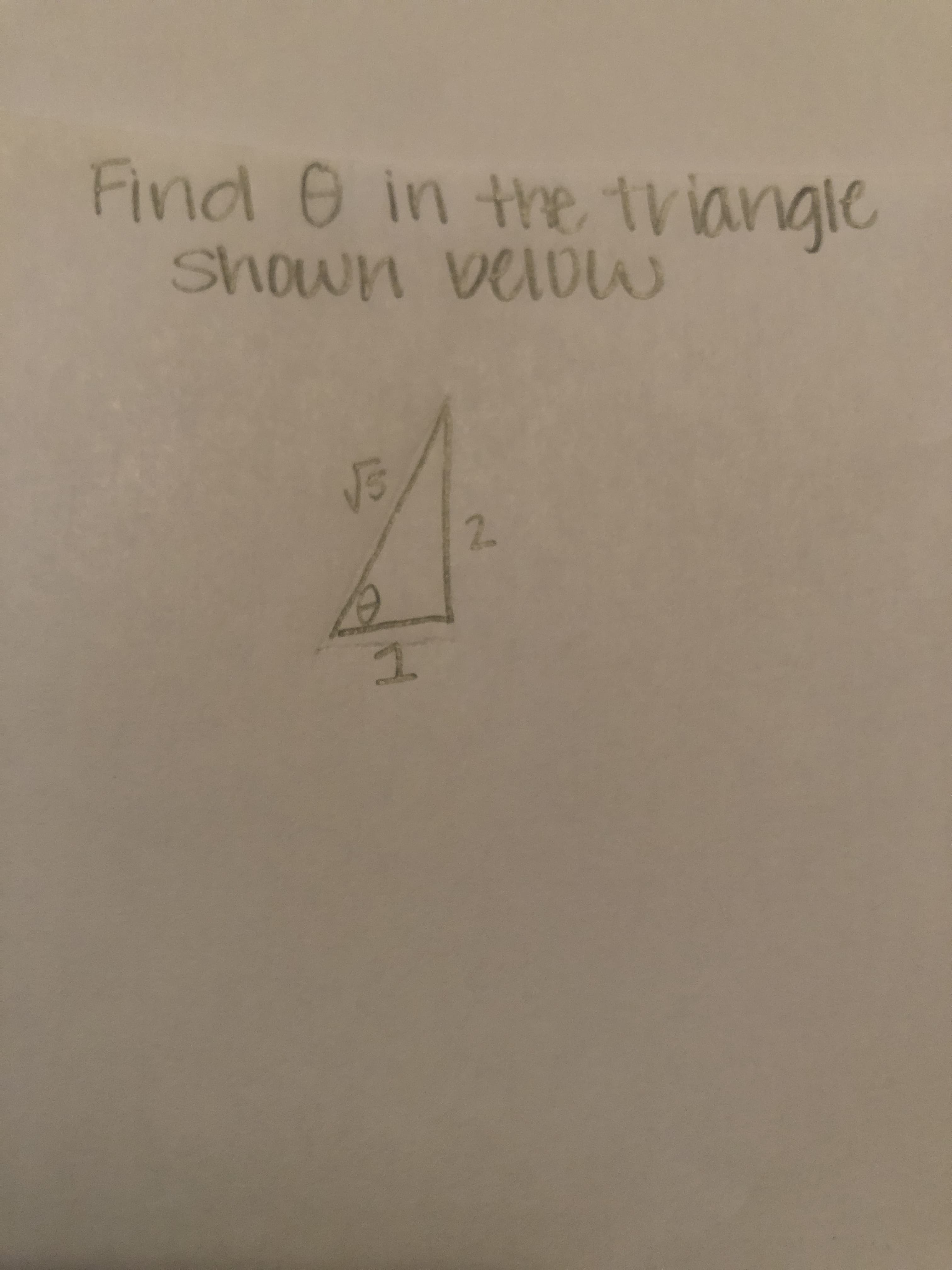 Find 0 in the triangle
Shown velow
2.
