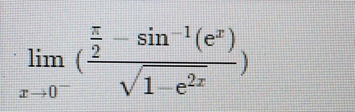 sin (e)
2
lim (
V1-e?
