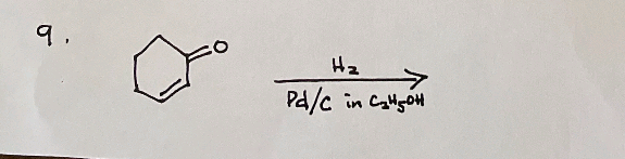 9.
H₂
Pa/c in C₂0