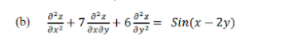 az
(b)
+7+ 6= Sin(x – 2y)
Әхду
