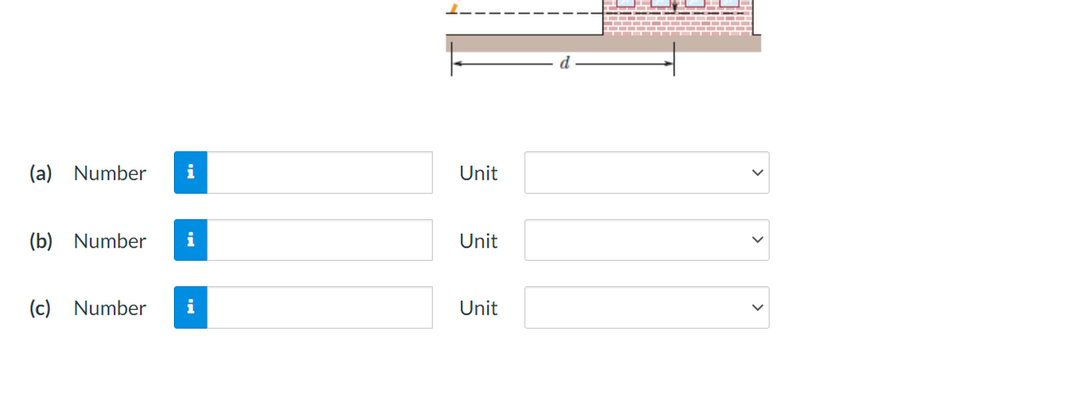 (a) Number
i
Unit
(b) Number
Unit
(c) Number
Unit
>
>
>
