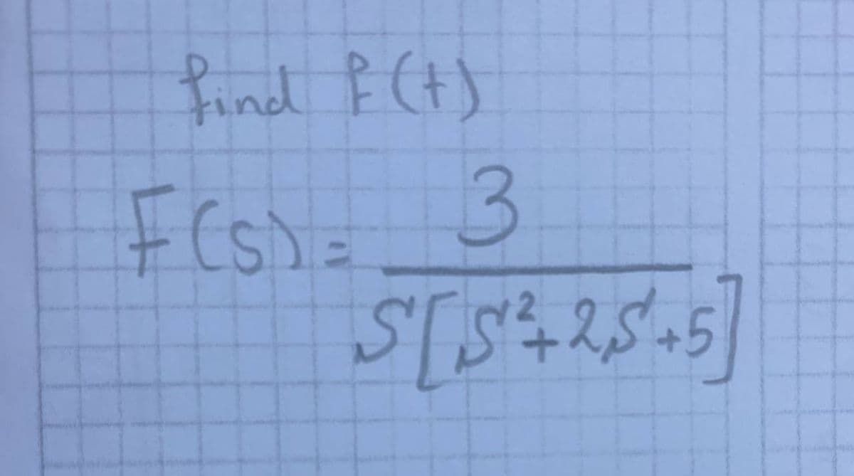 find F (+)
FCs) : 3
S[S24-25+5]