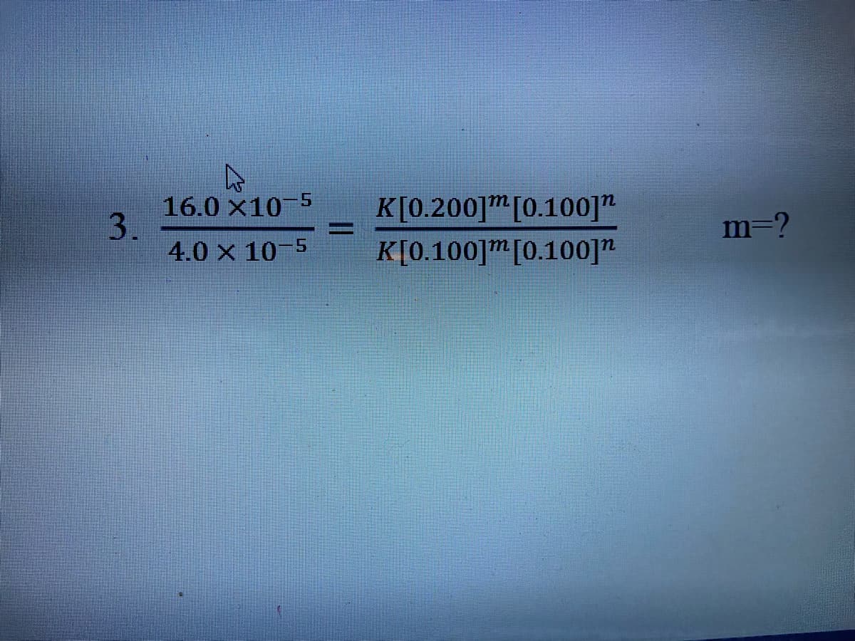 16.0 ×10-5
3.
4.0 x 10-5
K[0.200]m[0.100]"
K[0.100]m[0.100]"
m=?

