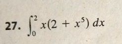 S x(2 + x') dx
27.

