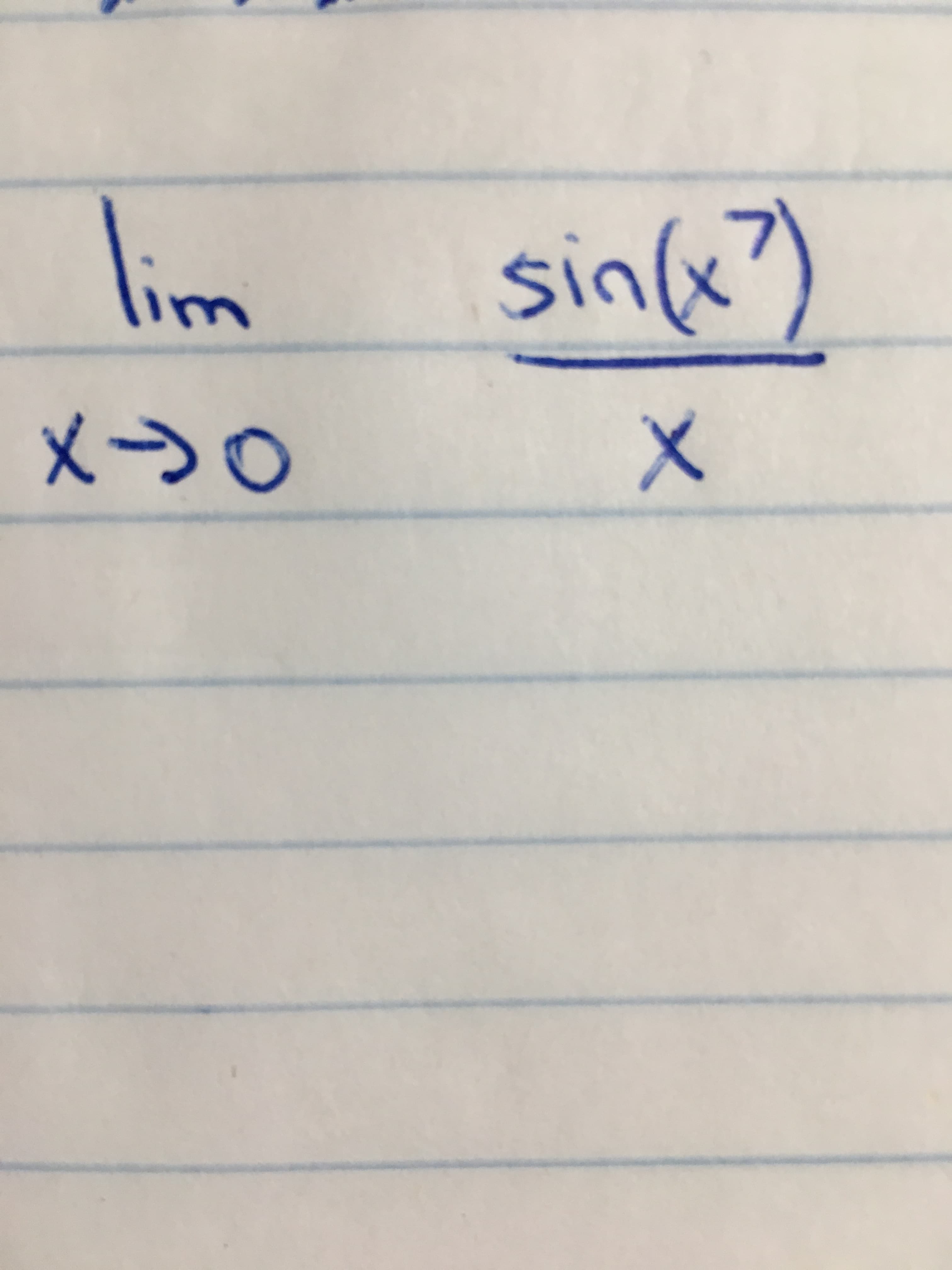 sink)
Sin(x
いr
メ→0
X
