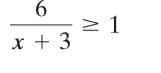 6.
> 1
x + 3
