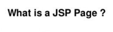 What is a JSP Page ?