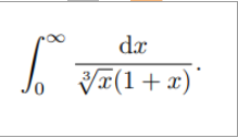 To
dx
3x(1+x)*