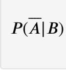 P(A|B)
