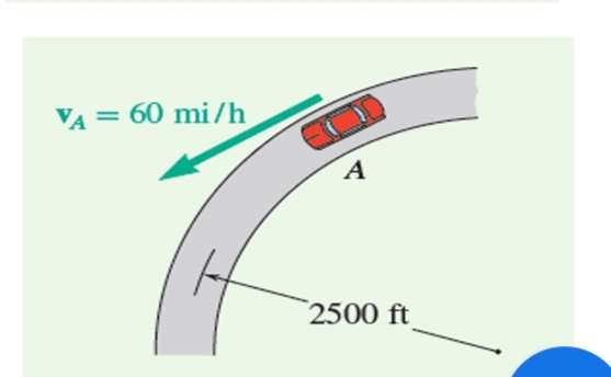 VA = 60 mi/h
2500 ft
