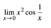 1
.2
lim x- cos
x→0
