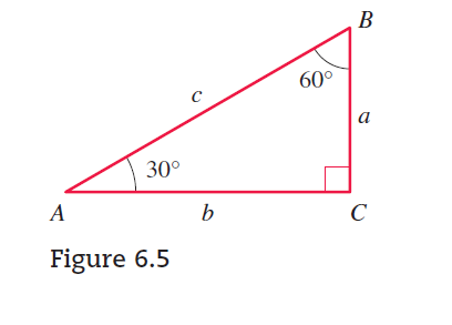 В
60°
a
30°
A
C
Figure 6.5
