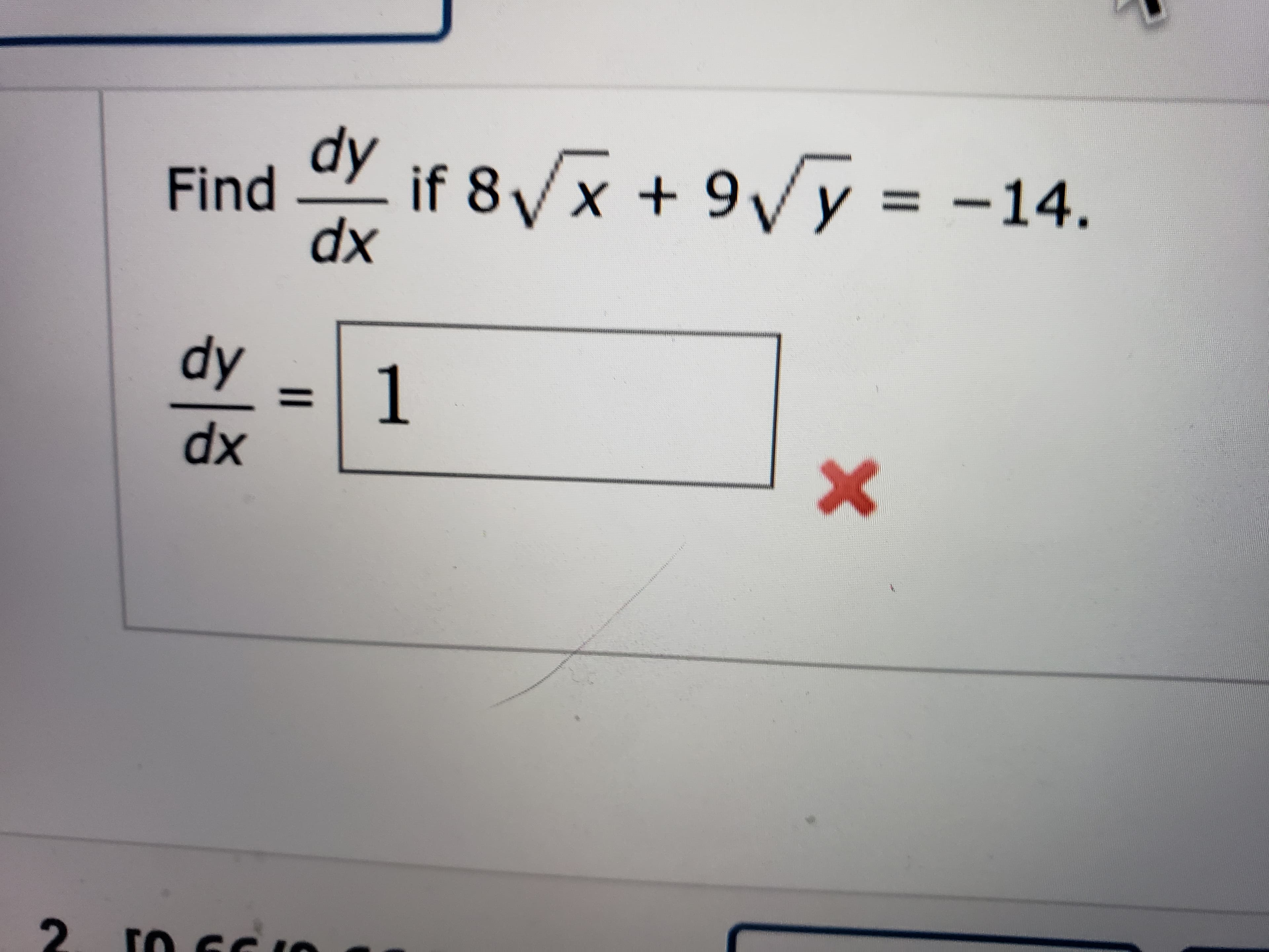 хр
1.
y
хр
if 8/x + 9Vy = -14.
Ap
Find
||
