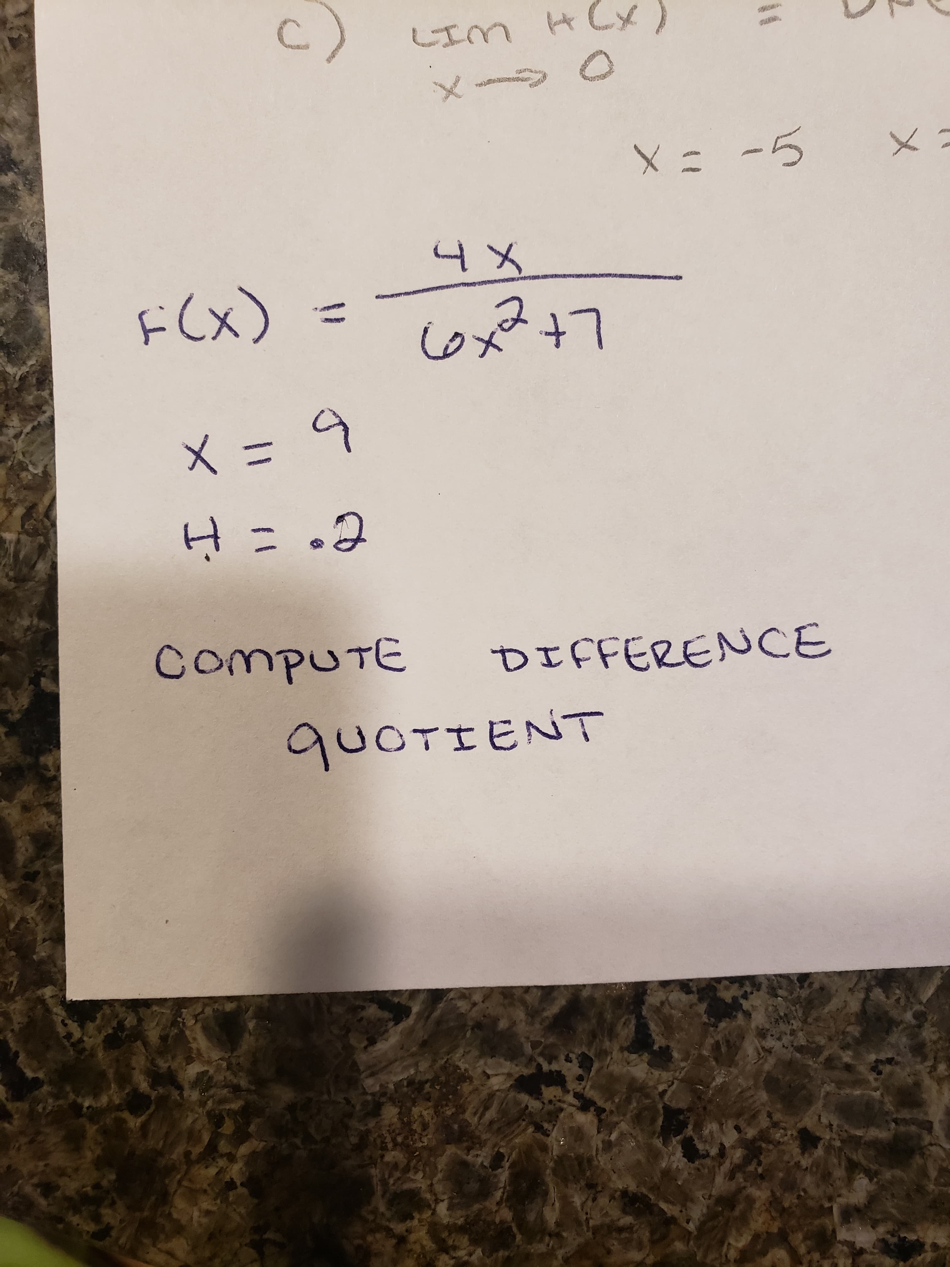 9UOTIENT
DIFFERENCE
CompuTE
b = X
3D
Ltdの
(X))
Xト
S- こX
(メつ WI
