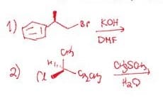 -Br
KOH
DMF
2)
Cso
