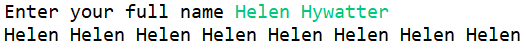 Enter your full name Helen Hywatter
Helen Helen Helen Helen Helen Helen Helen Helen
